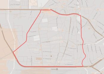 Центърът на Карлово на сухо днес